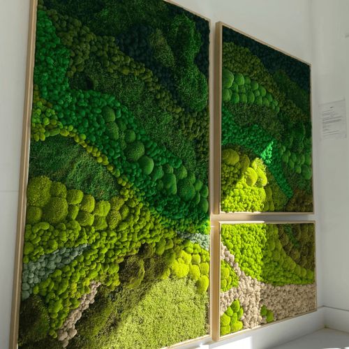 Moss Wall Art - Rolling Hills