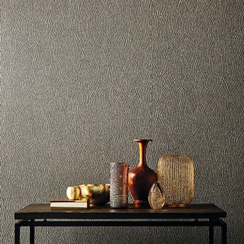 Graphite Wall Covering by Omexco