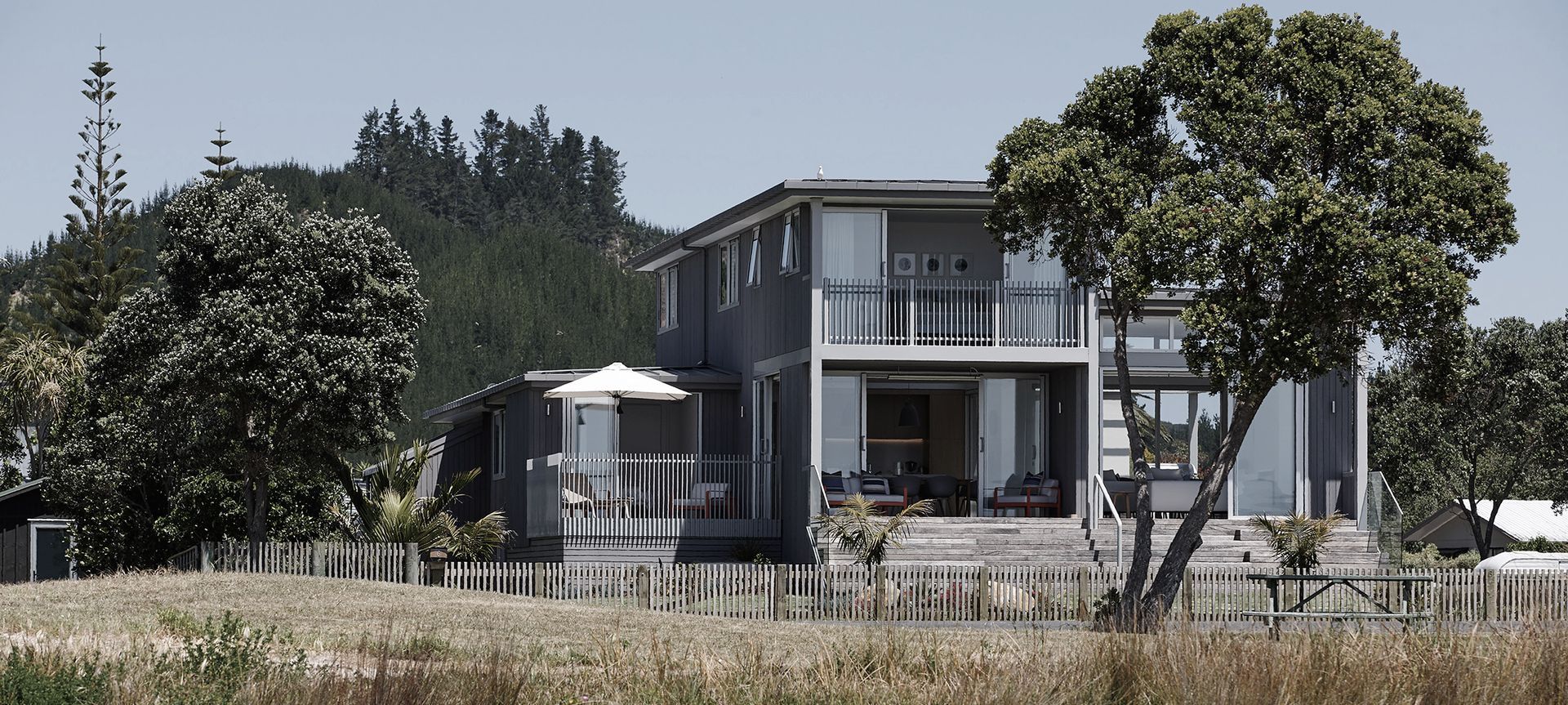 The beachfront Coromandel bach with every detail considered banner