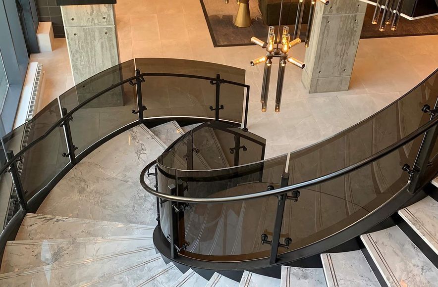 The Hyatt Centric Hotel - Eclectic Monumental Staircase
