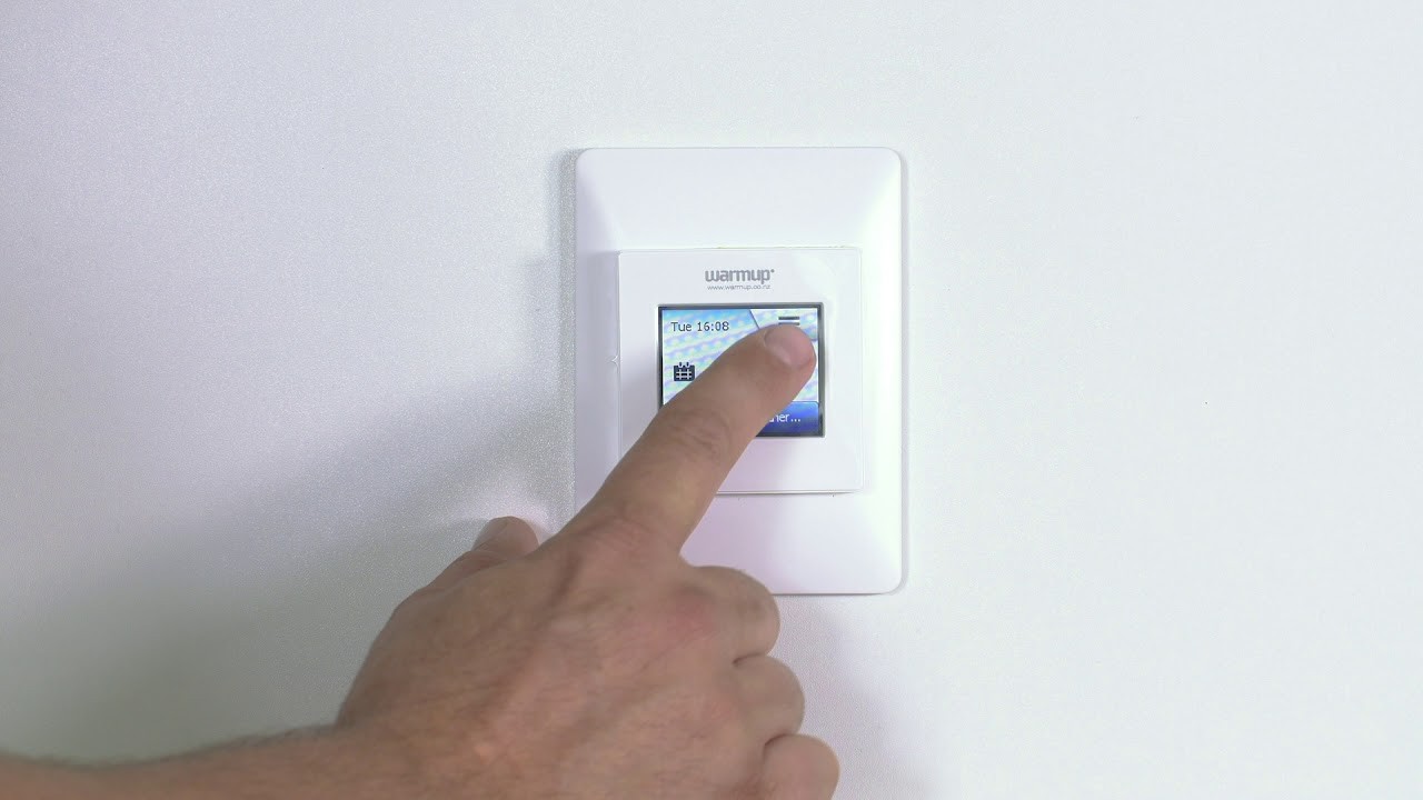 Programmable Thermostat WT01 Colour Touch gallery detail image