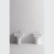 Cento Rectangular Toilet and Bidet by Kerasan gallery detail image