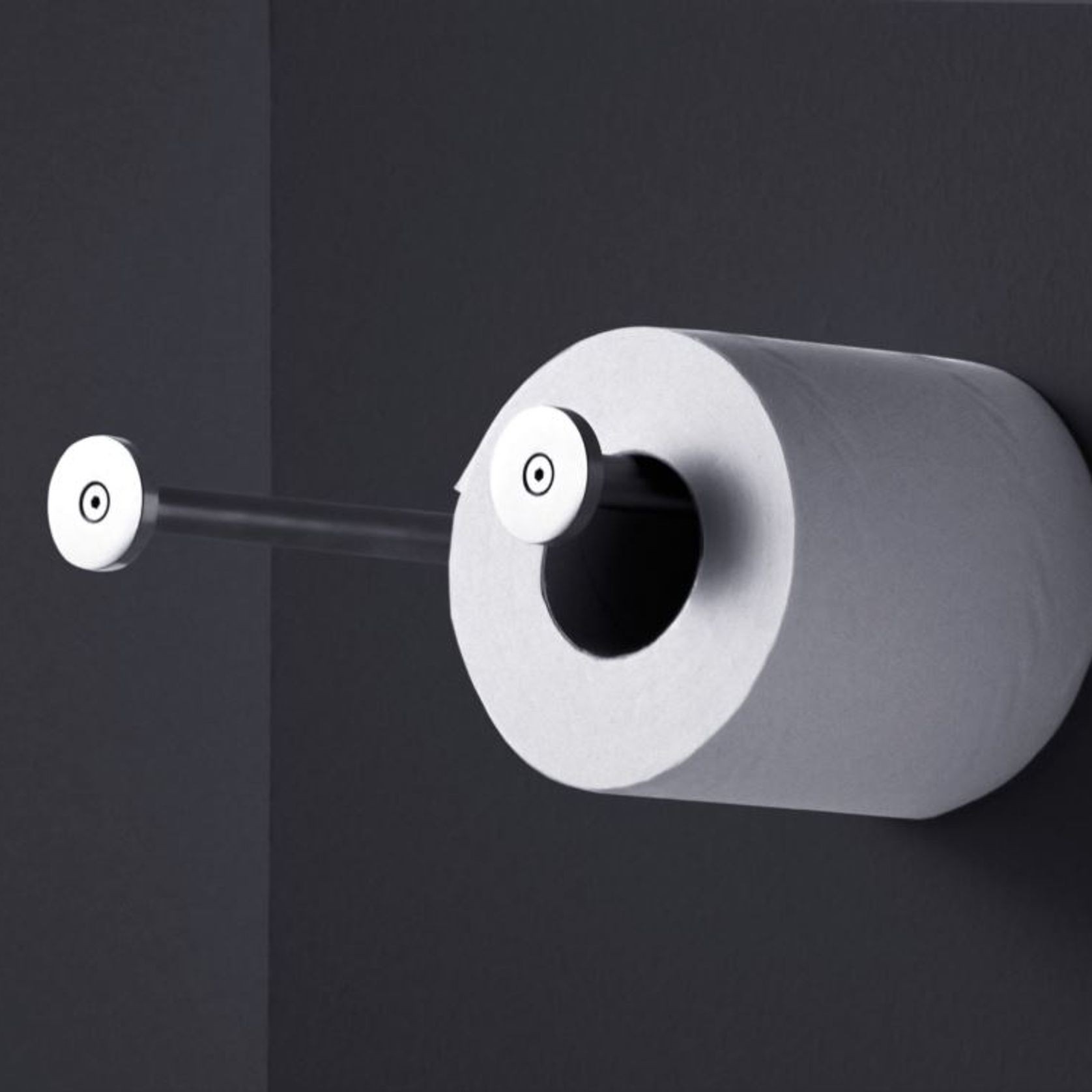 Minimal Toilet Roll Holder gallery detail image