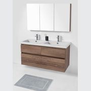 Cangas 1200 Wall-Hung Vanity Double Bowl 4 Drawers gallery detail image