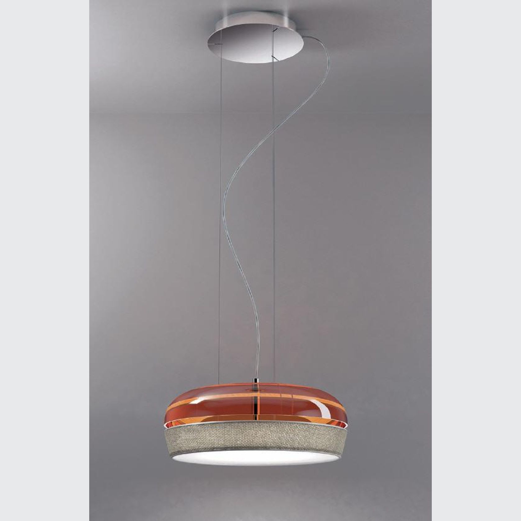 Dome Suspended Ceiling Lamp by De Majo gallery detail image