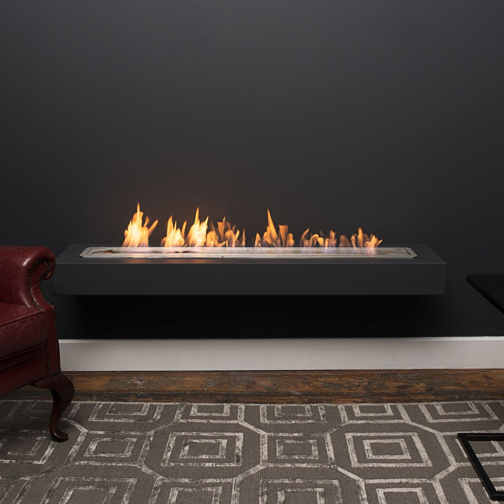 Icon Fires Slimline 1100 Biofuel Fireplace gallery detail image