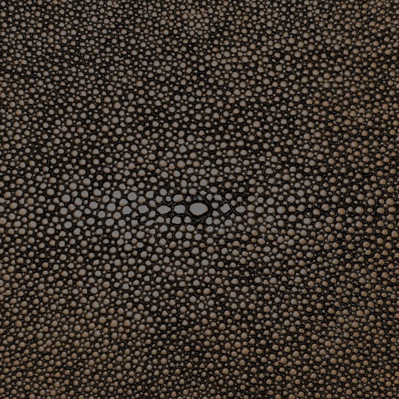 CLARENCE Round Dish Mirror - Shagreen Seal gallery detail image