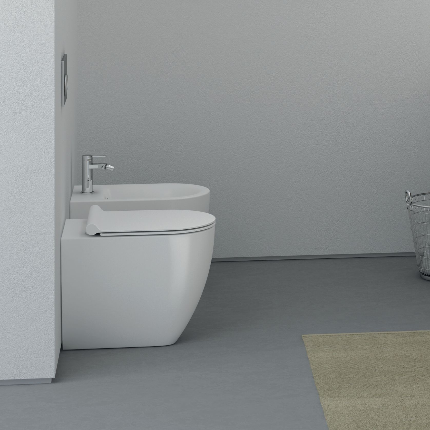 Sfera 54 Rimless Floor Mount Toilet gallery detail image
