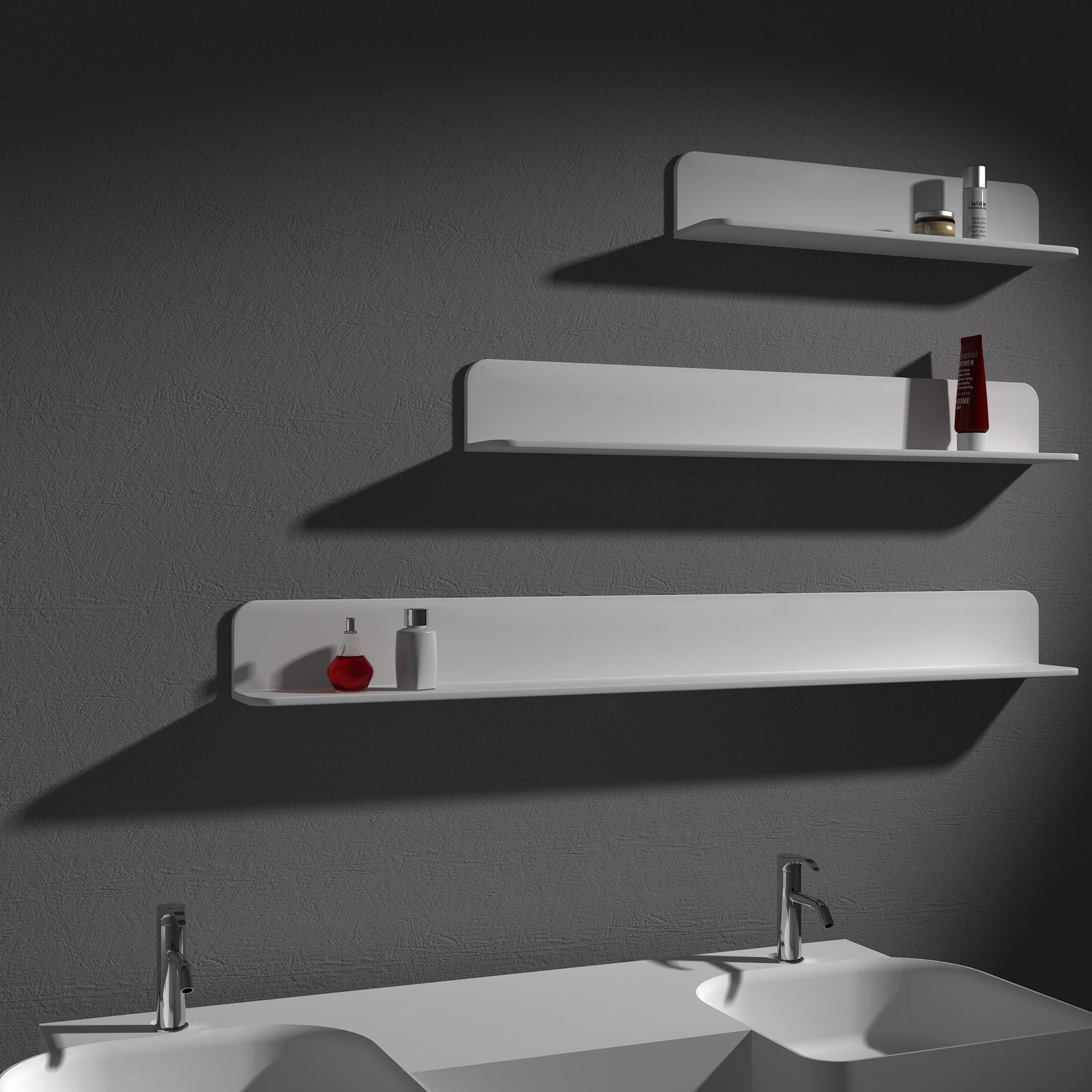 iStone Flippable Bathroom Shelf 900mm gallery detail image