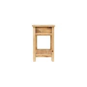 Parq Bedside Table 1 Drawer - Natural gallery detail image