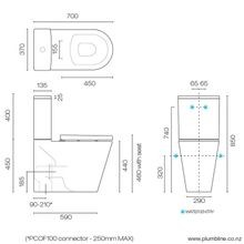 Evo 70 Comfort Back To Wall Toilet Suite With Bidet gallery detail image