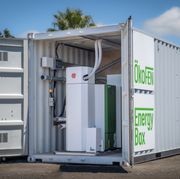 ÖkoFEN Energy Box - Containerised Pellet Boiler Plant Room gallery detail image