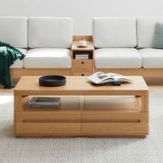 Manchester Natural Solid Oak Coffee Table gallery detail image