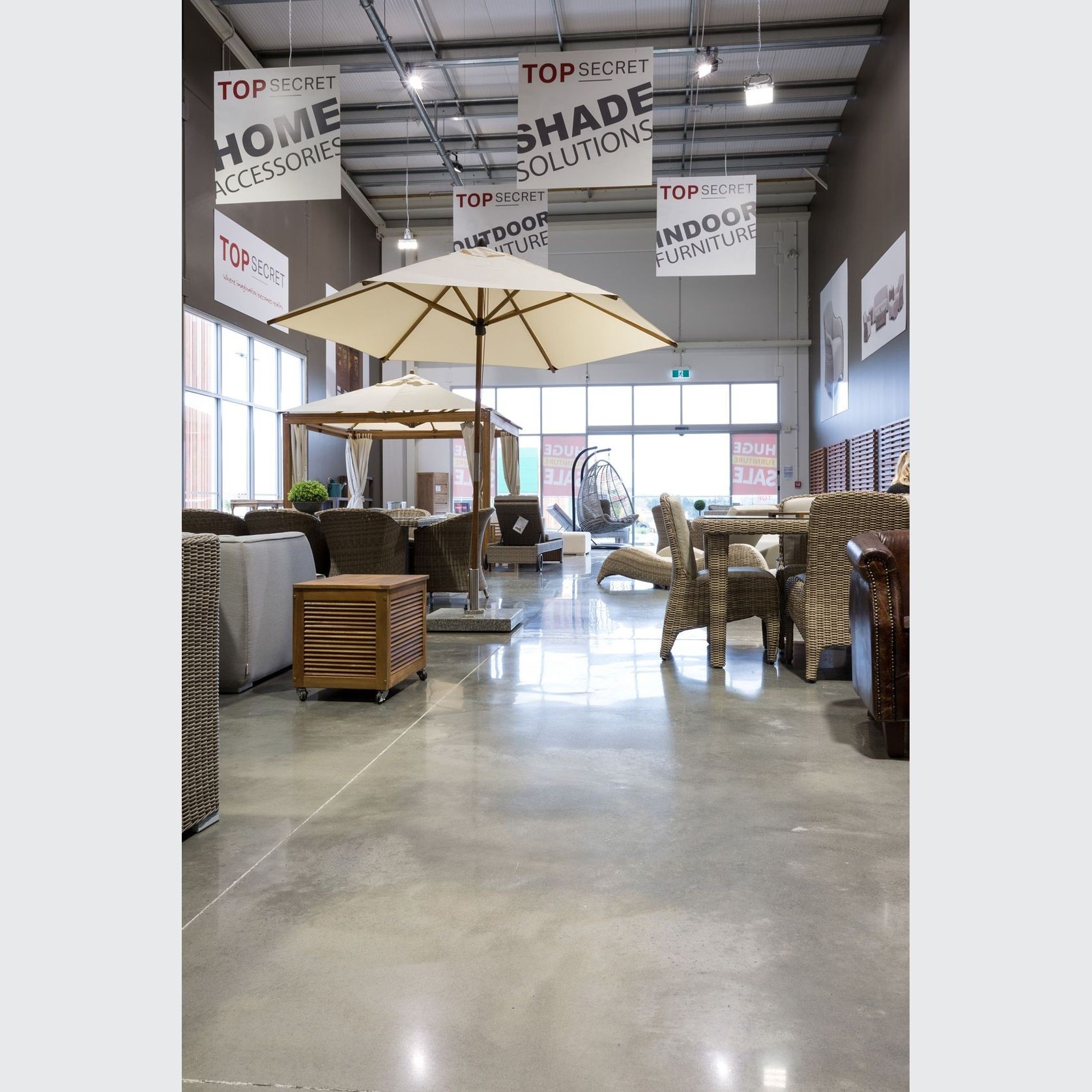 Polished Concrete Flooring - Warehouse (Plain Exposure) gallery detail image