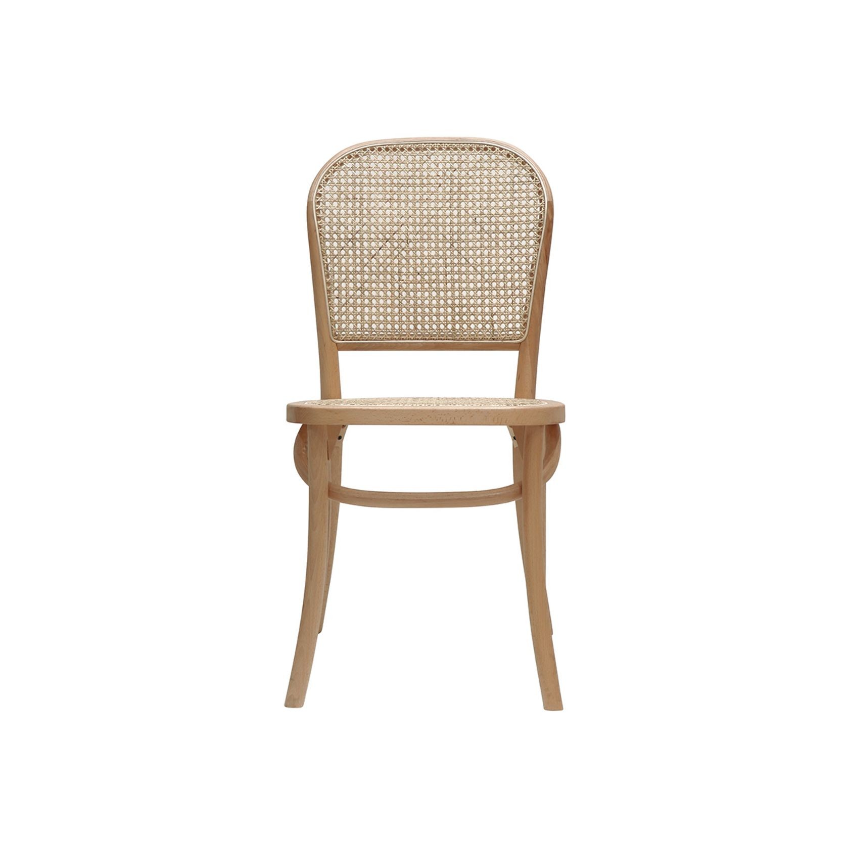 Bentwood Rattan Dining Chair - Natural gallery detail image