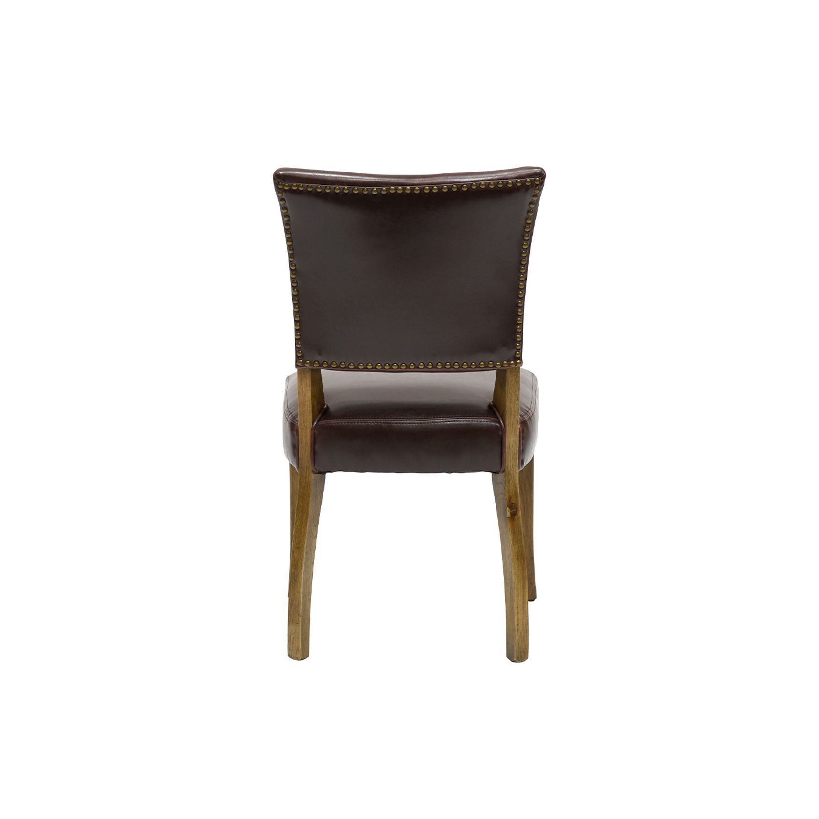 Crane Leather Dining Chair - Brown gallery detail image
