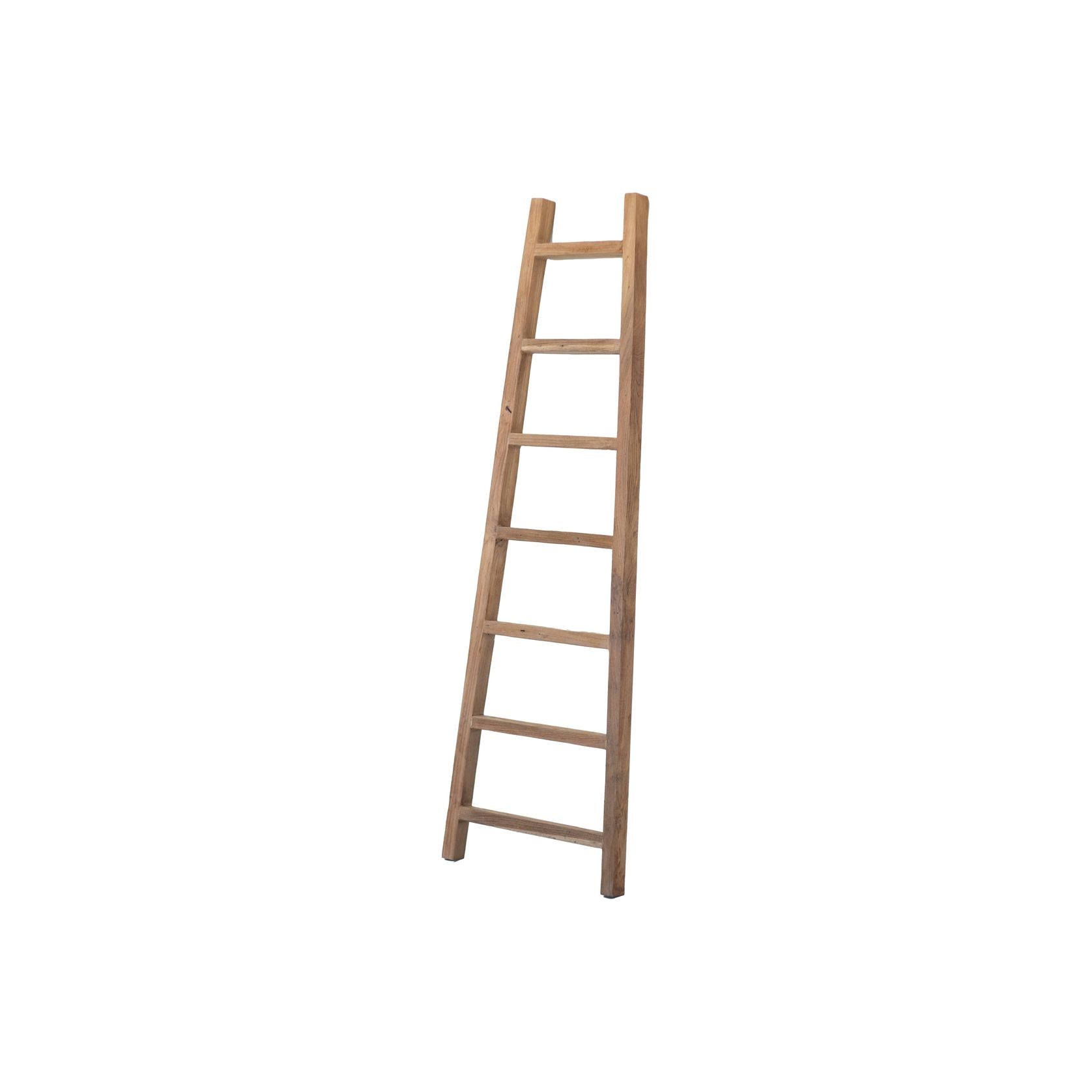 Rustico Reclaimed Teak Decor Ladder - Small, Natural gallery detail image