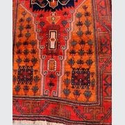 Balouch Red Medallion Rug 215x106cm gallery detail image