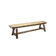 Glacier Country Collection Plank Style Bench 1.8m gallery detail image