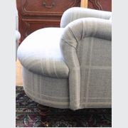 Pair Of Howard & Sons Style Armchairs gallery detail image