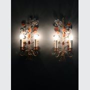 A Pair Of Austrian Wall Lights By Oswald Haerdtl gallery detail image
