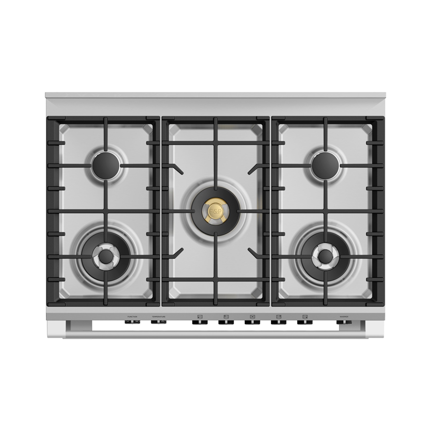 Freestanding Cooker, Dual Fuel, 90cm, 5 Burners, Self-cleaning, White gallery detail image