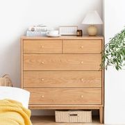 Oslo Natural Solid Oak 2 Over 3 Chest Drawers gallery detail image