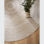 Baya Palm Cove Roond Outdoor Rug - Sand gallery detail image