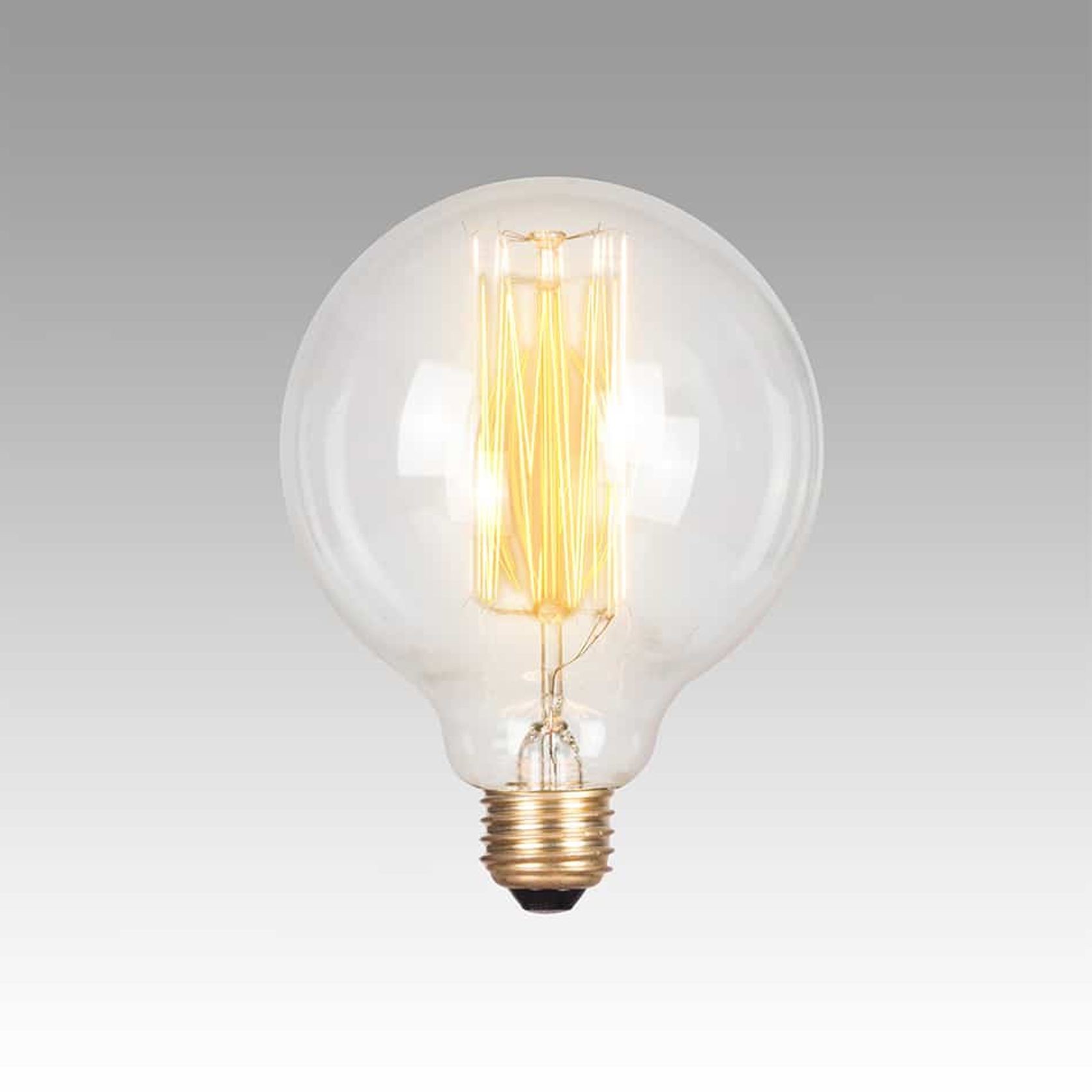 Vintage Filament Bulb - Edison 95 (Round) gallery detail image