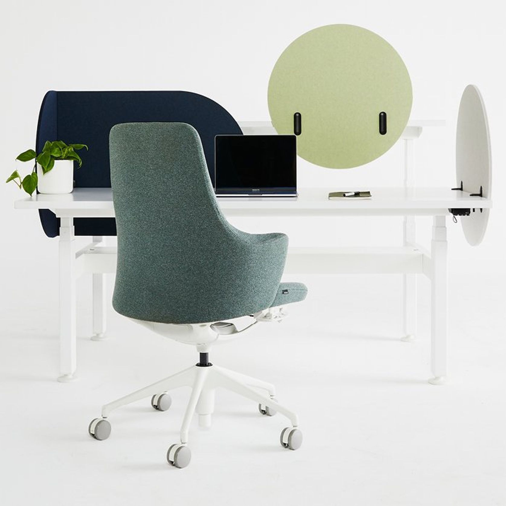 Vicinity Acoustic Office Desk Screens gallery detail image
