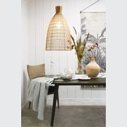 Large Open Lampshade - Natural gallery detail image