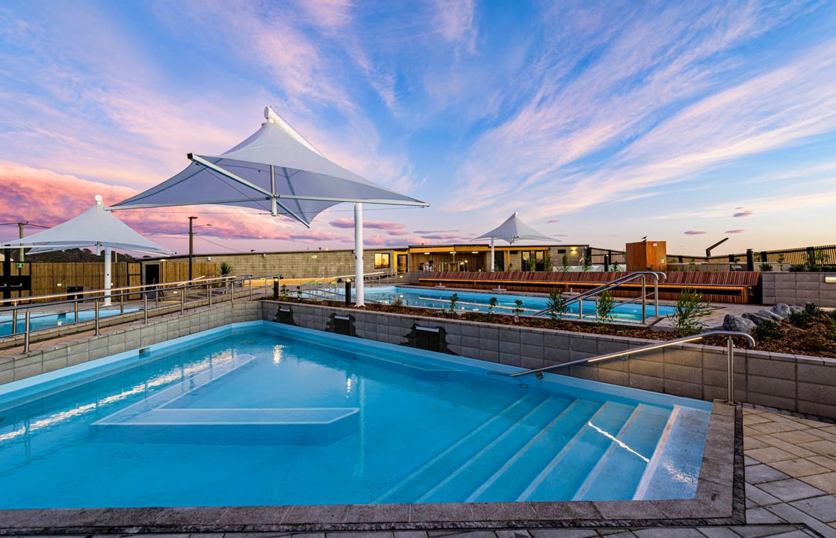 He Puna Taimoana Hot Pools By Apollo Projects Archipro Nz