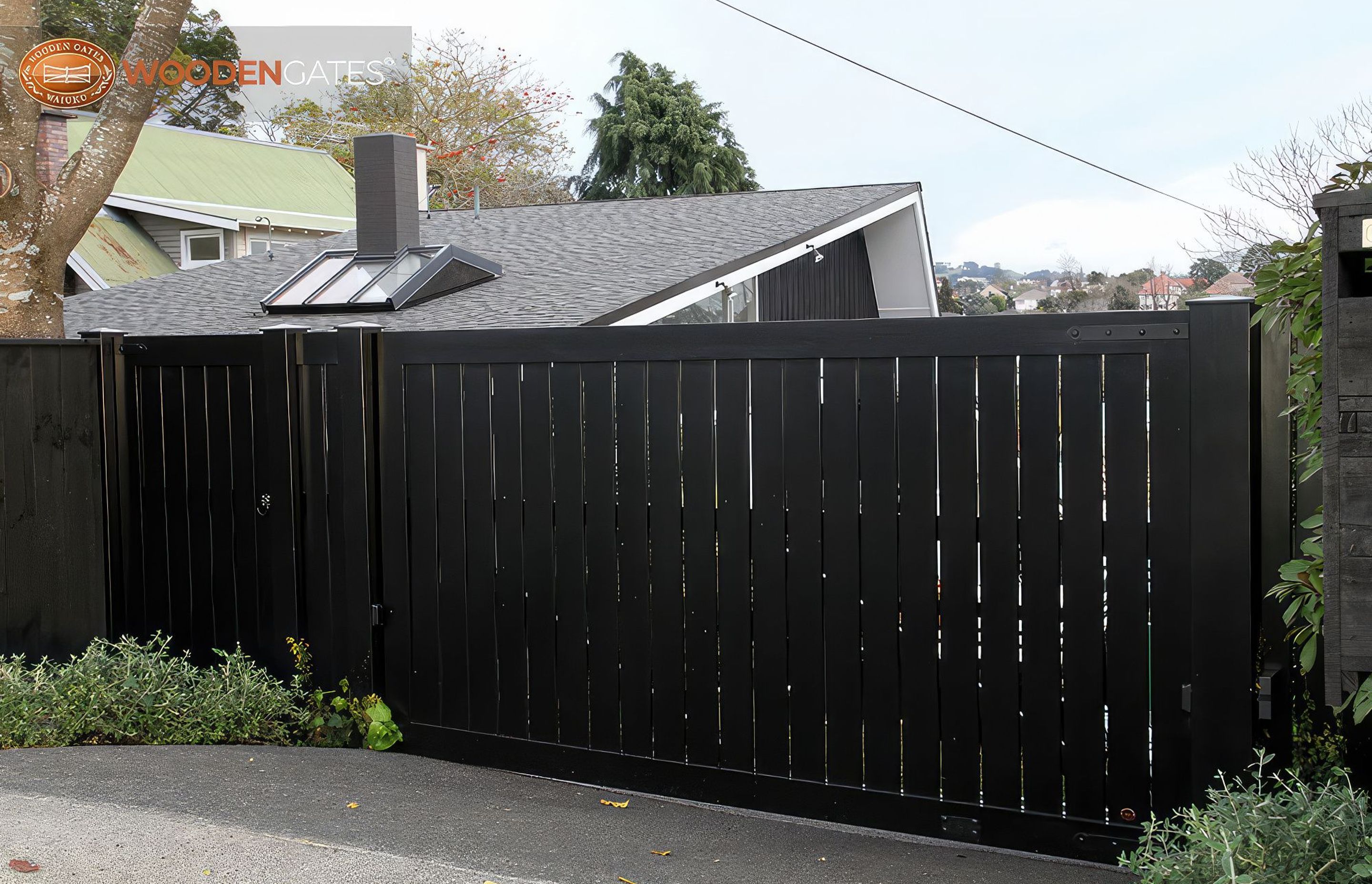 Mezzo City Style Gates By Wooden Gates Archipro Nz