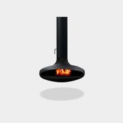 Naked Flame Curve 90 Suspended Fireplace ArchiPro NZ