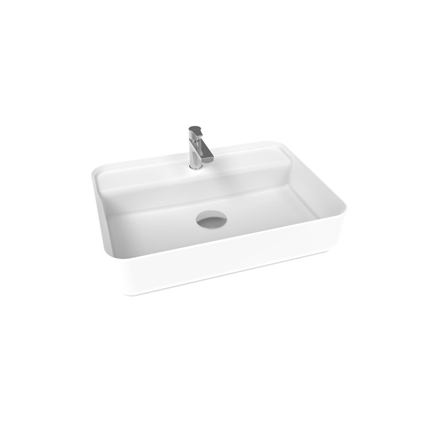 Sofia Rectangular One Tap Hole Vessel Basin ArchiPro NZ