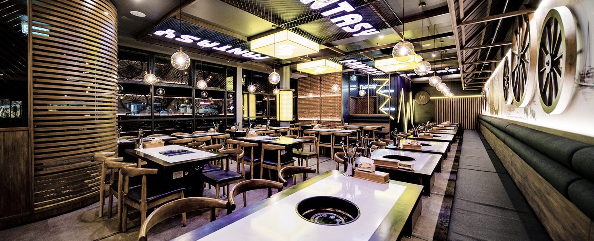 Fantasy Korean BBQ New North Road By Ong Design ArchiPro NZ