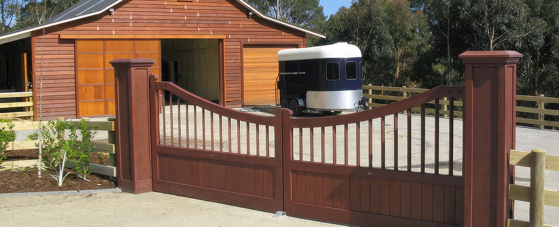 Sherwood Traditional Style Gates By Wooden Gates ArchiPro NZ