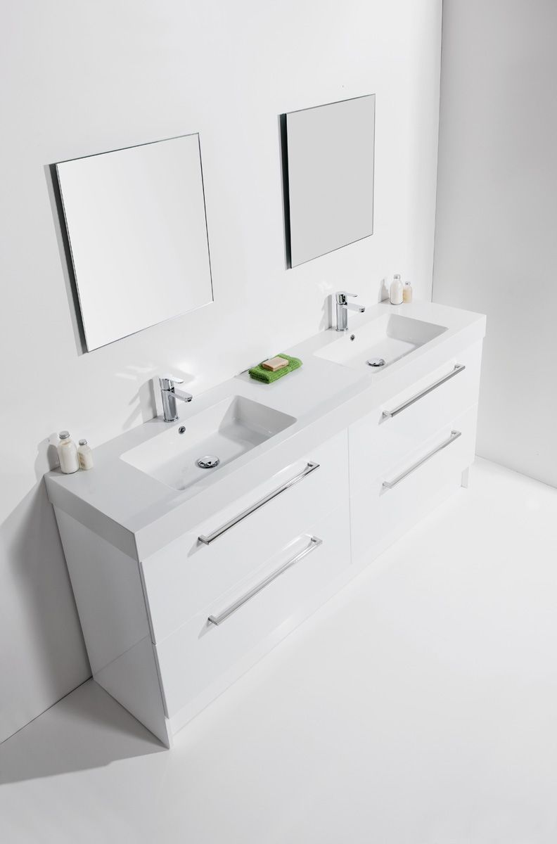 Splash 1800 Floor Standing Vanity 4 Drawers Bathroom Nz Archipro