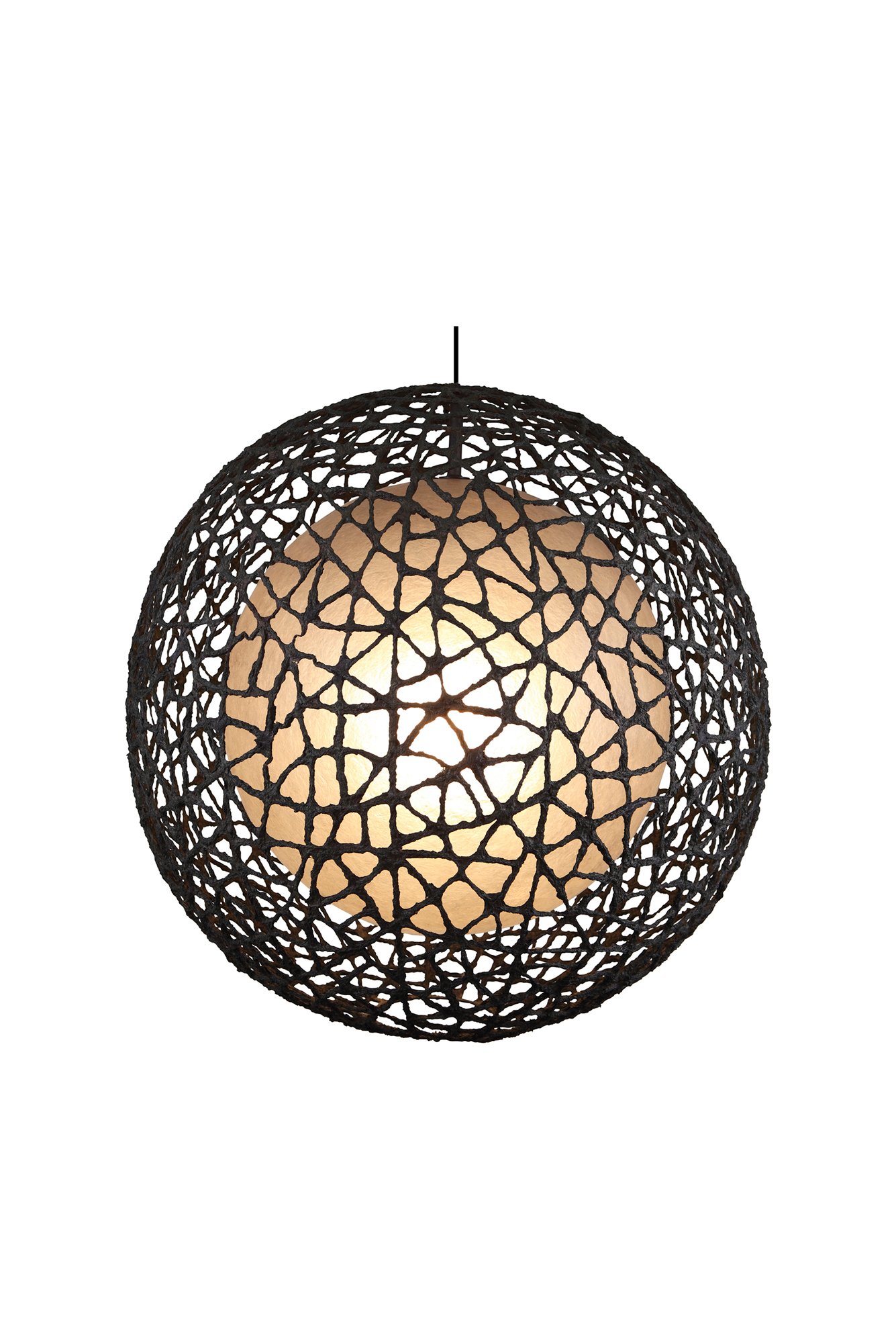 large round hanging light