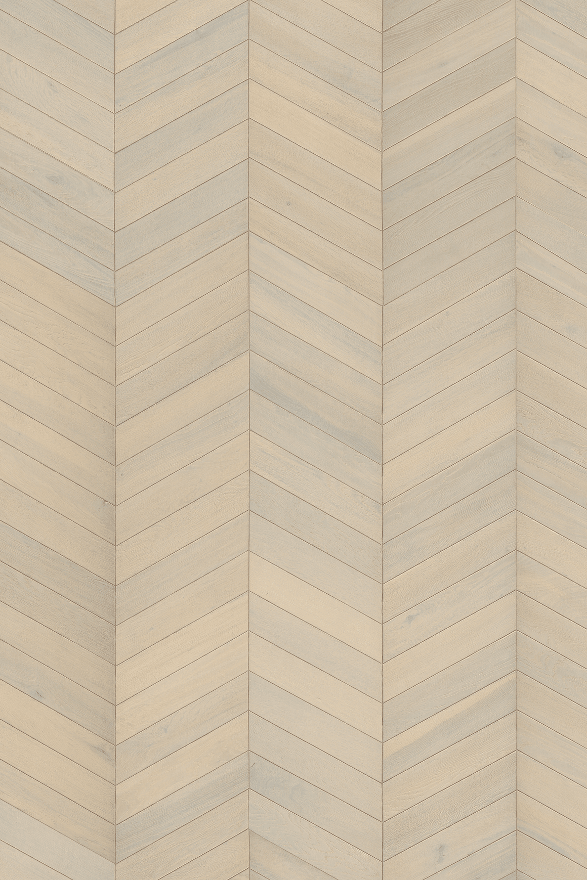Oak Chevron White Wood Flooring