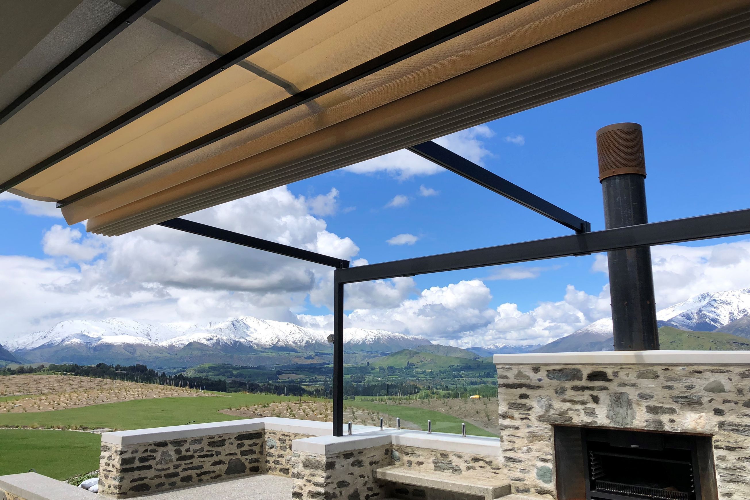 Omega Retractable Pergola