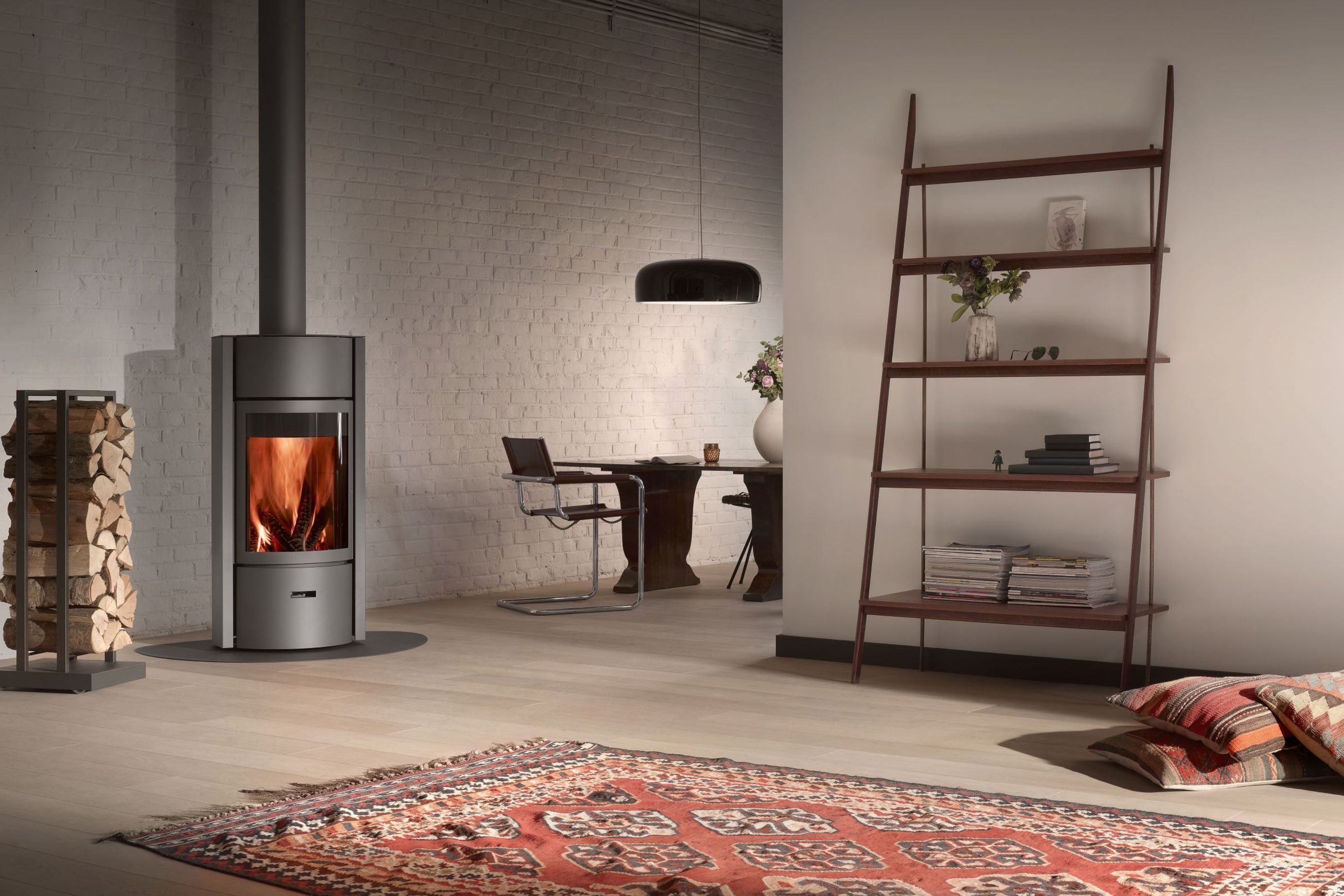 Stûv 30 Freestanding 3 in 1 Wood Fireplace