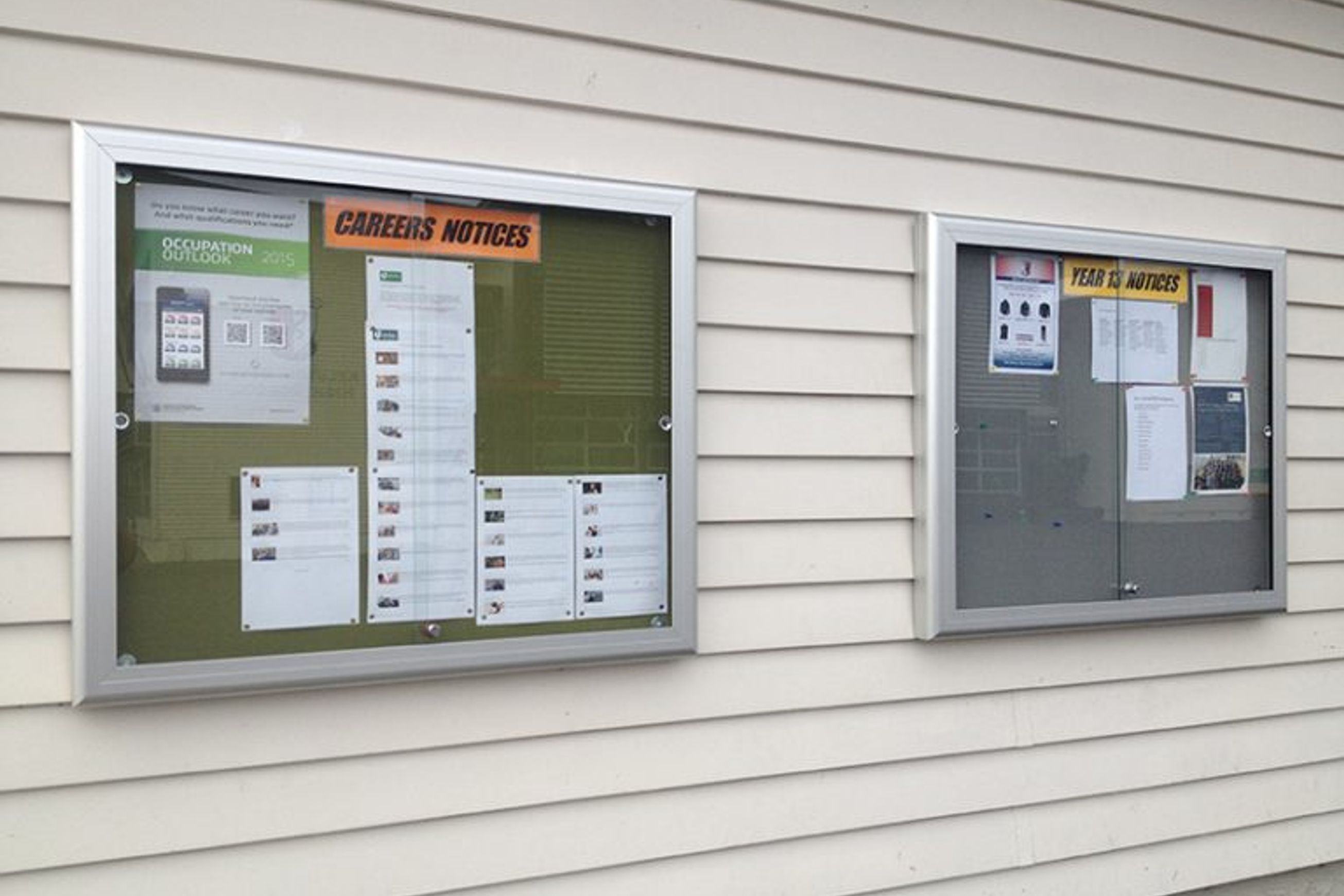 Lockable Noticeboard Cabinet