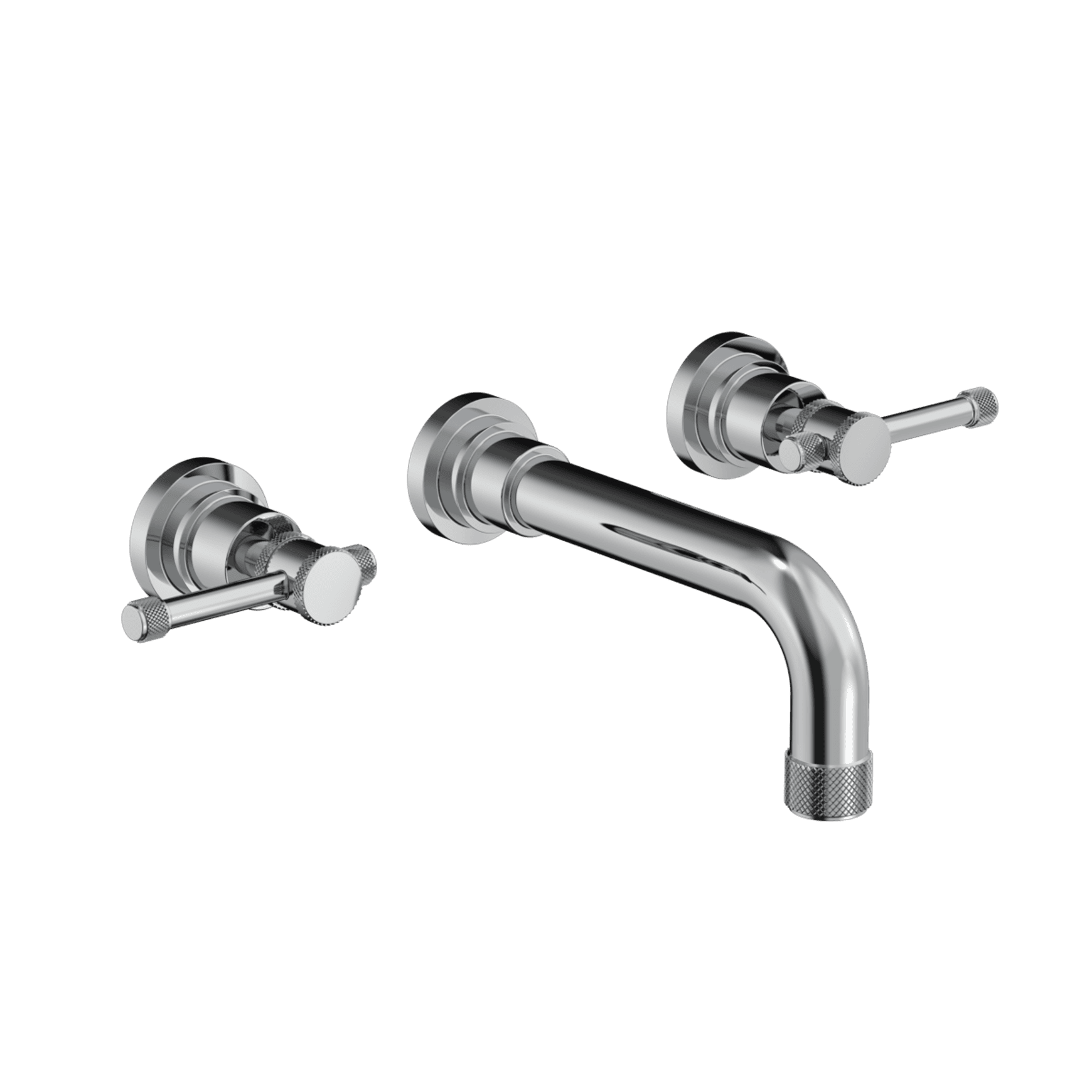 Arena 3 Hole Wall Mount Basin Mixer