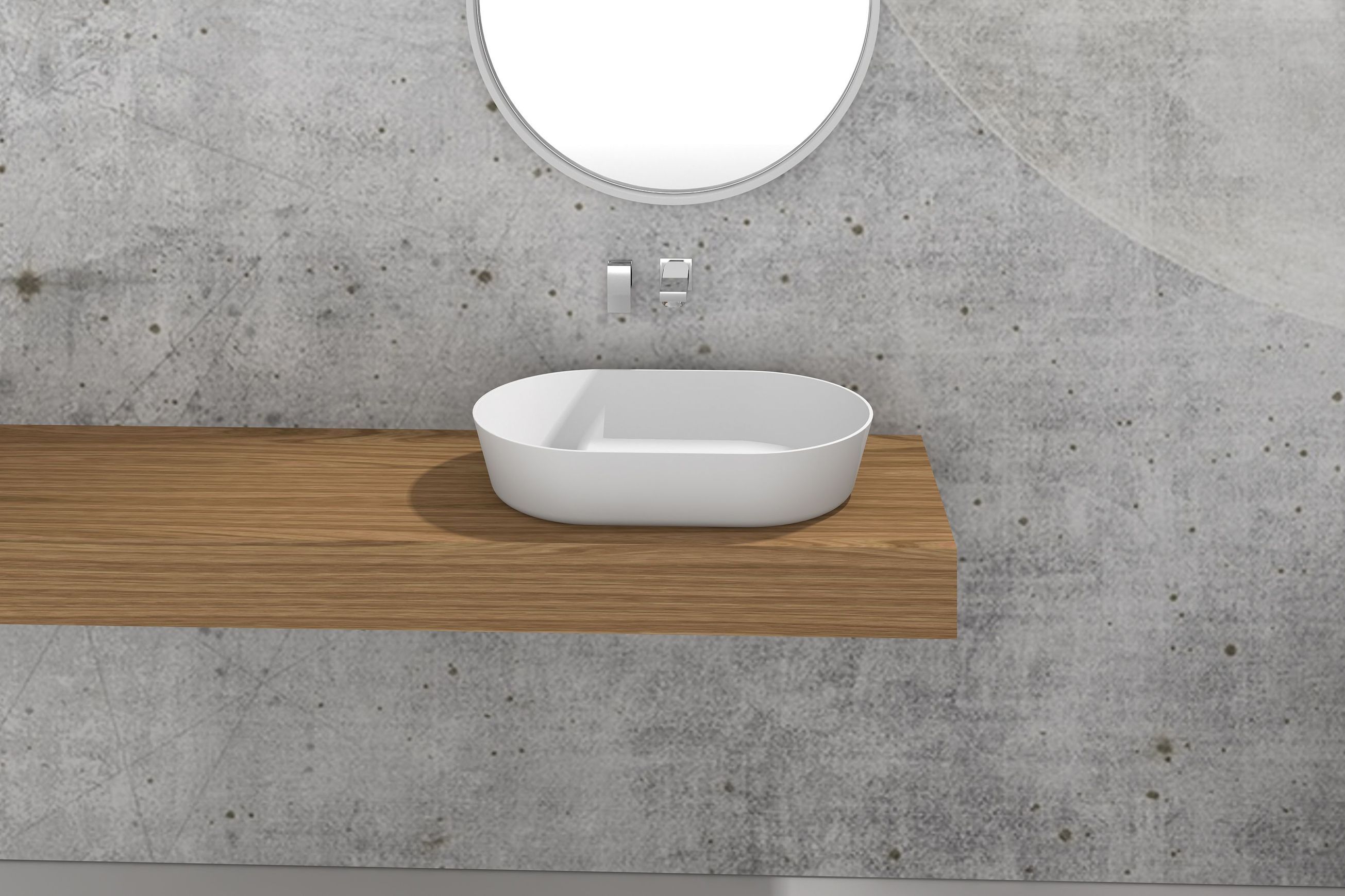 Thin Edge Oval Basin G38541