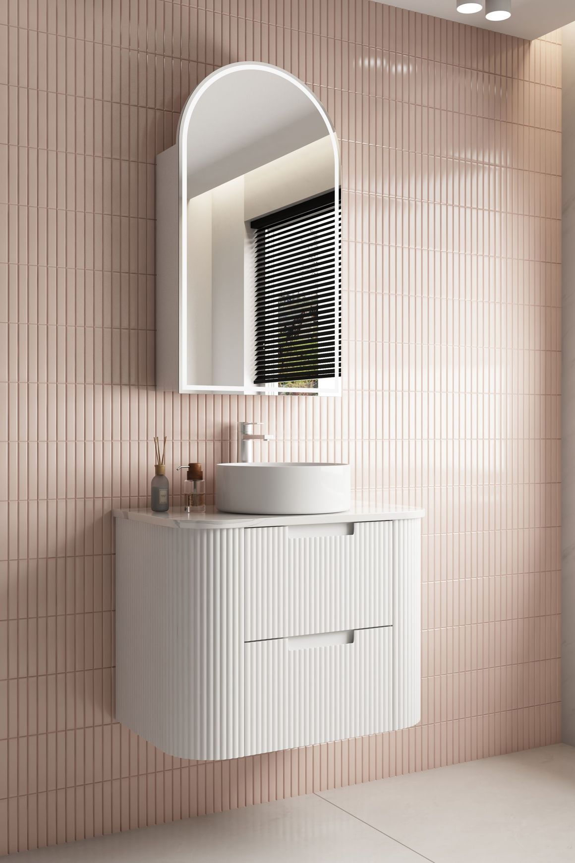 Aulic Curva Wall Hung Vanities