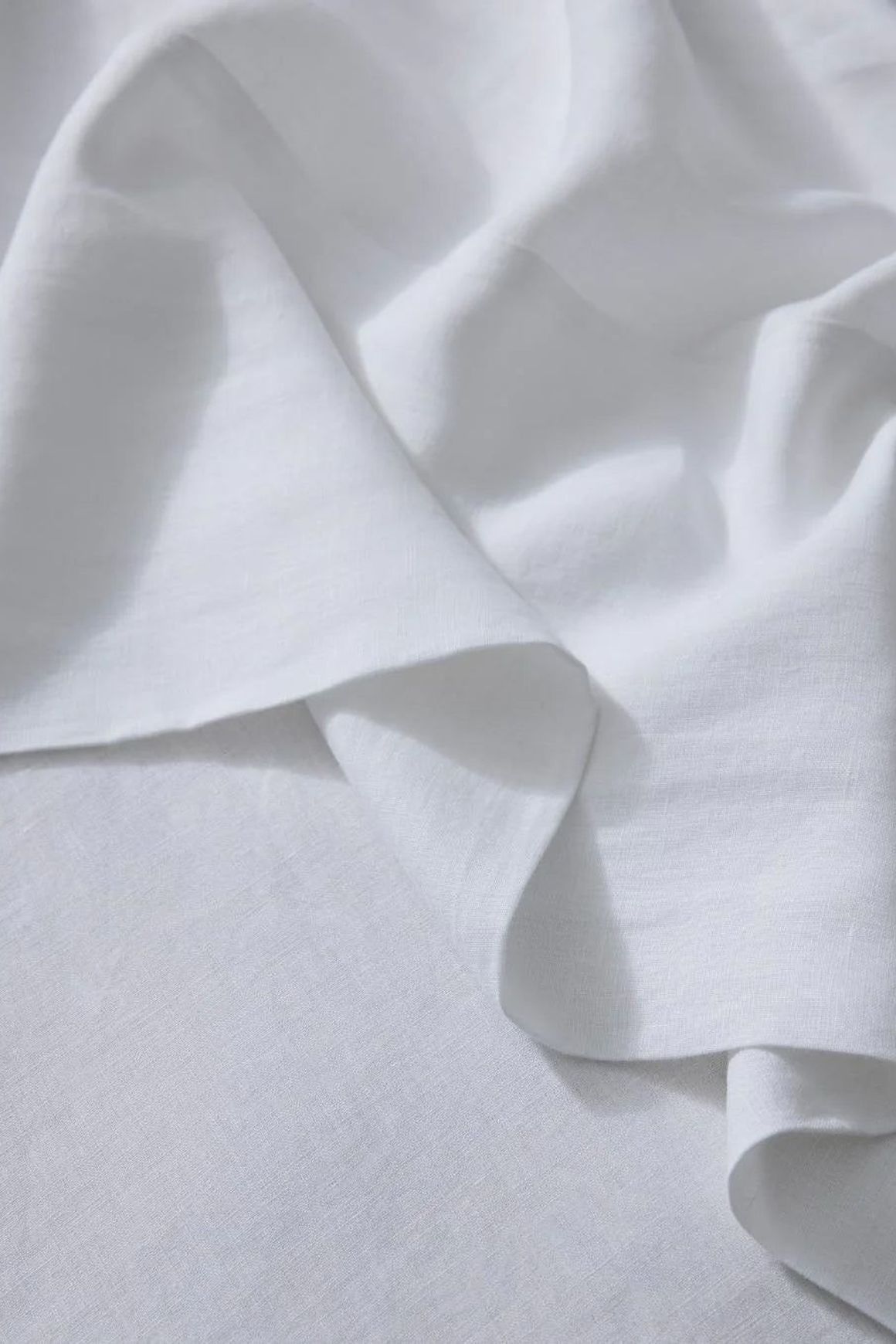 Ravello Linen Flat Sheet - White | Weave Home Bed Linen