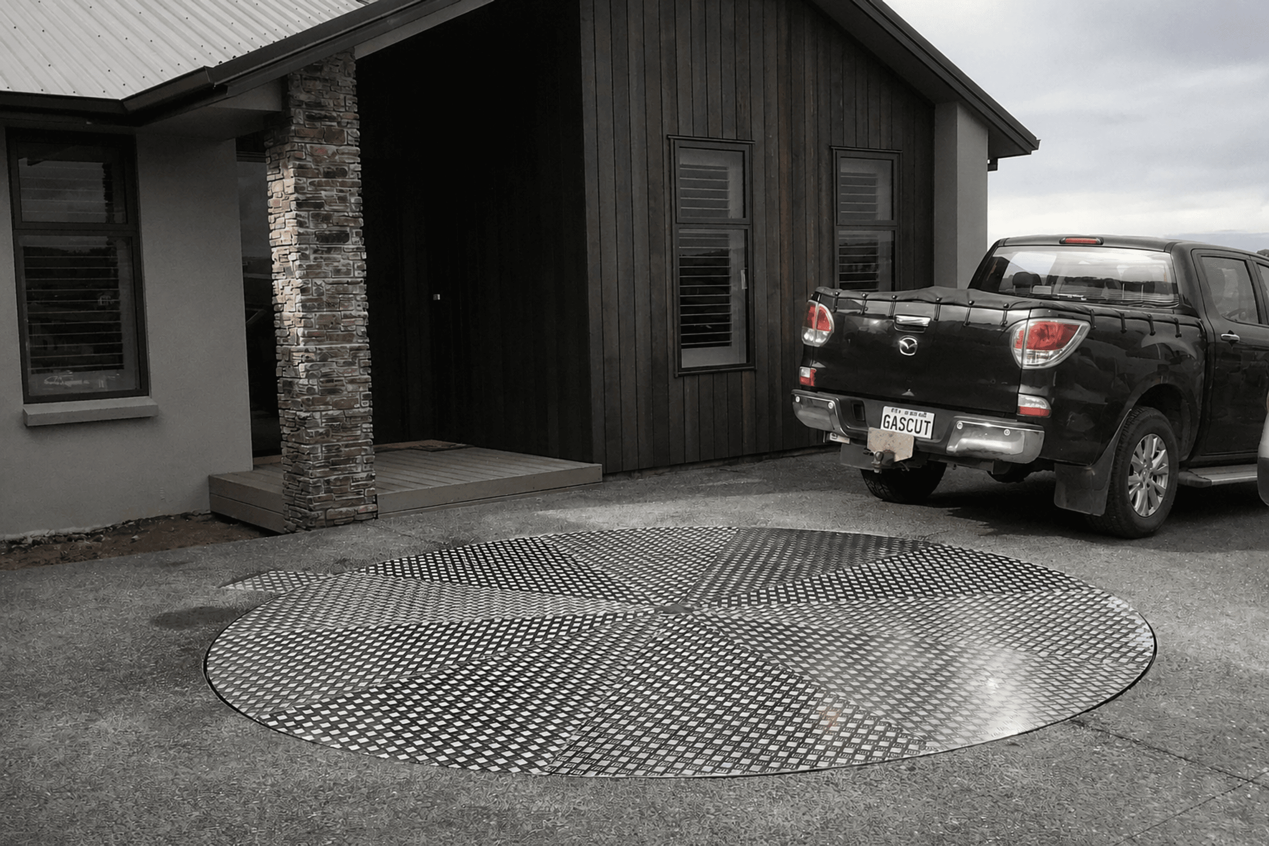 Recessed Vehicle  Turntables