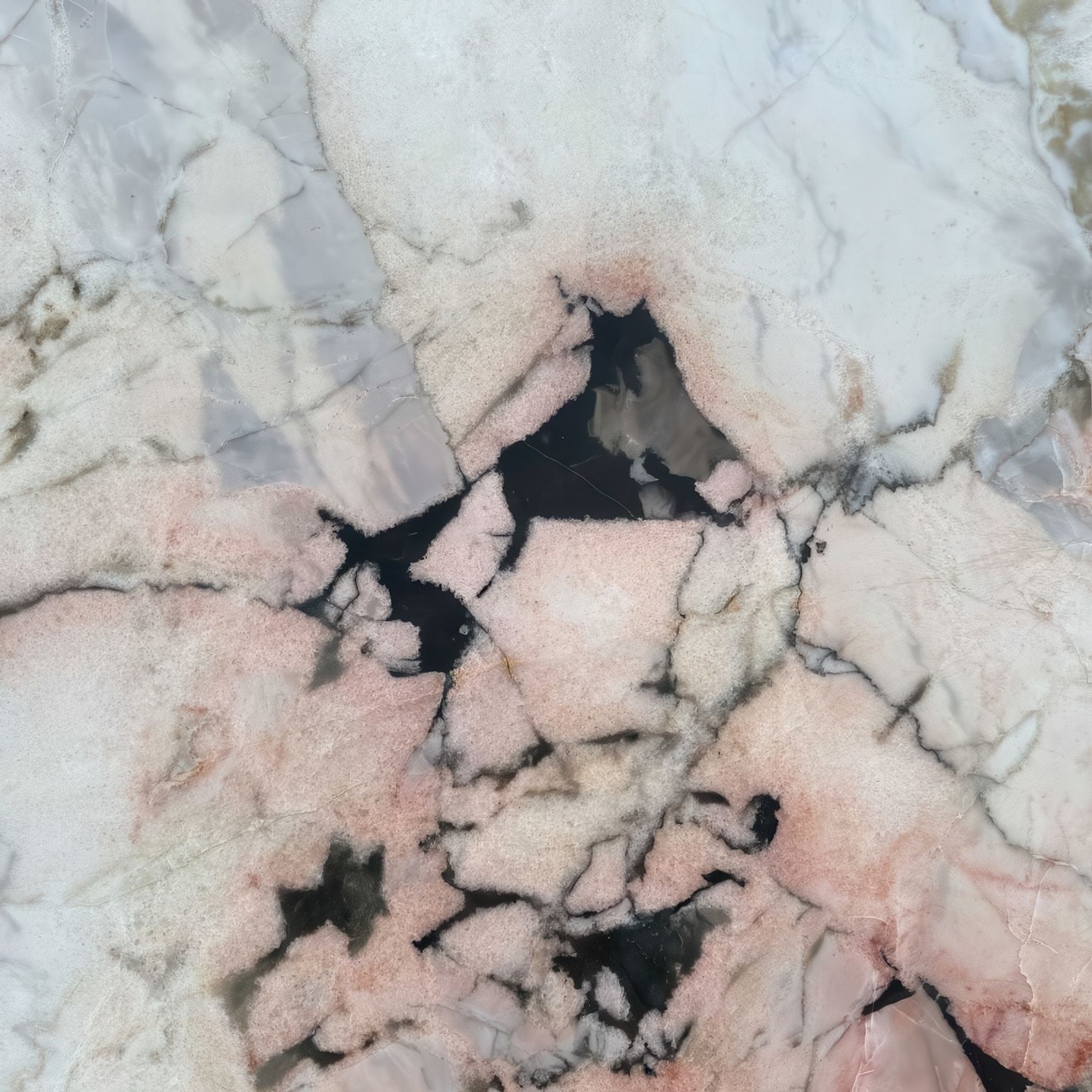 Block Coffee Table / Cherry Blossom-Small | Natural Stone Co.