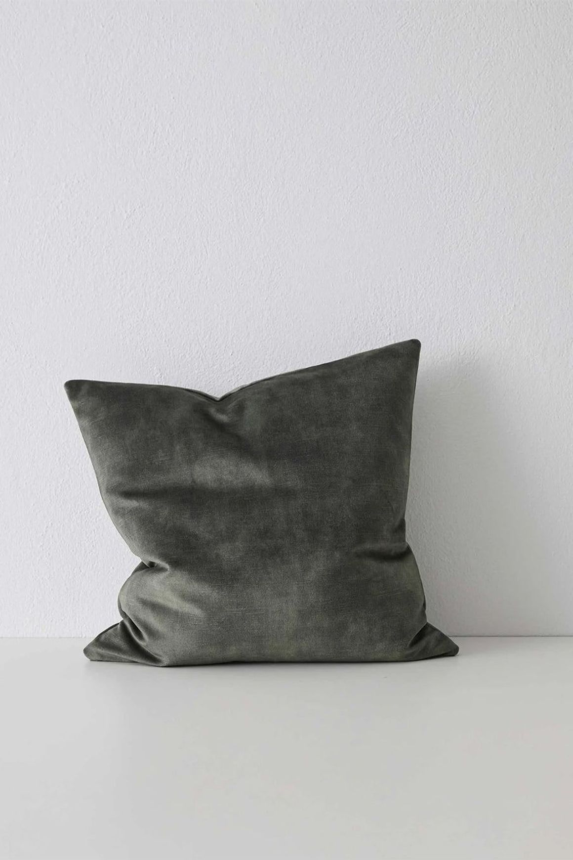 Weave Home Ava Velvet Cushion - Jade | 50 x 50cm